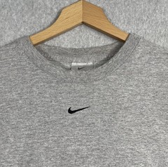Vintage Nike Center Swoosh Long Sleeve T-Shirt Black Made in USA Mens Large L
