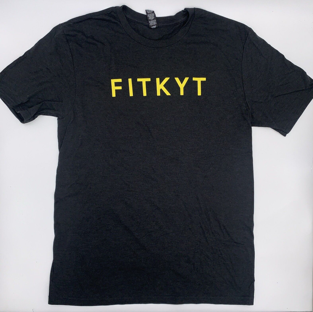 Large Charcoal Men’s Short Sleeve T-shirt 50% Polyester, 25% Cotton, 25% Rayon