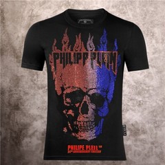 TIGER T-SHIRT PHILIPP PLEIN TSHIRT PHILIP SKULL RHINESTONE SKULL T-SHIRT POLO