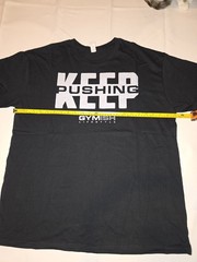 Keep Pushing Gymish Short Sleeve T-Shirt for Men xl