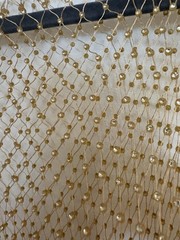 Sexy mens Gold Men’s Mesh Chain Tank Top – Fashion Shirt | XL