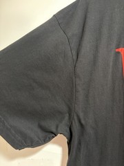 VINTAGE – RADIO SHACK CORP LOGO BLACK SHORT SLEEVE T-SHIRT XL LAT 100% COTTON