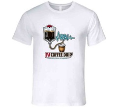 Funny Nurse Shirt RN IV Coffee Drip Tee Caffeine Medical Gift T Shirt