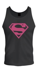 Superman Shirt Unisex T-shirt Tee Black T-Shirt Tee Tank Top