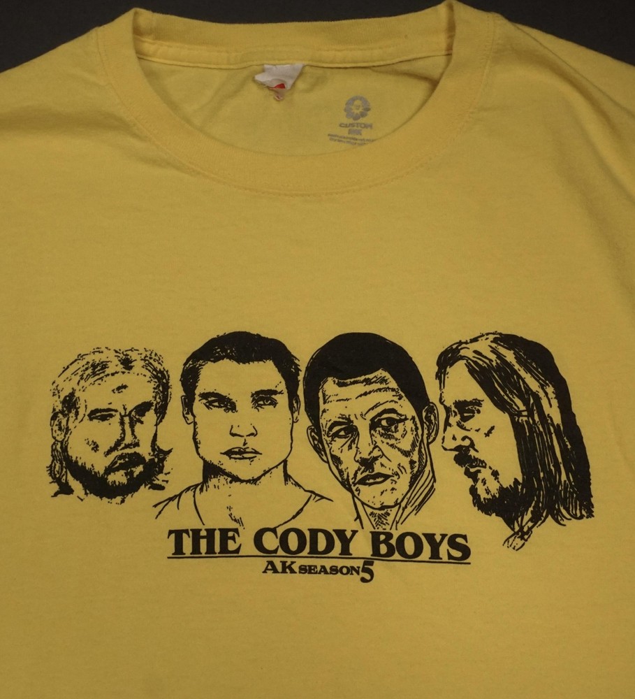 Animal Kingdom Shirt Mens Large Yellow The Cody Boys Season 5 Crew Promo Tv Tee