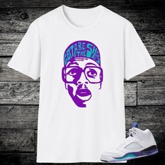 Jordan 5 Grape Sneaker Match Shirt, Ice Grape Emerald Green White Black