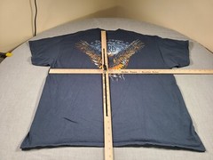 NRA Shirt Mens XXL Bald Eagle The Right of The People America USA 2-Sided
