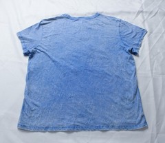 MTV Unisex Adult’s Cowboy Short Sleeve Graphic T-Shirt EH6 Blue Large NWT
