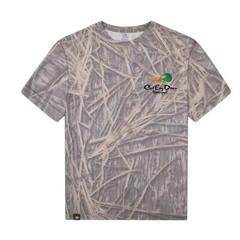 Cut’Em Down Waterfowl Mossy Oak Washed Out Camo Tee – Faded Old School Camo