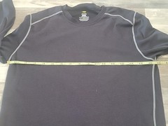 Bass Pro Shops Thermal Base layer Mens Size X Large Black Waffle Long Sleeve