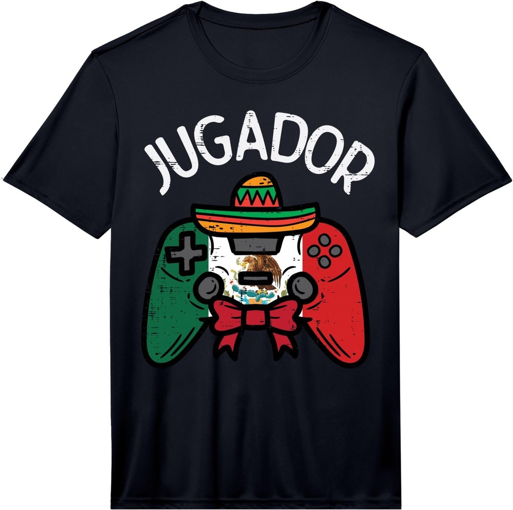Jugador Gamer Video Games Cinco De Mayo Mexican T-Shirt