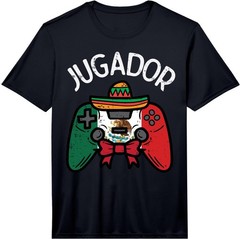 Jugador Gamer Video Games Cinco De Mayo Mexican T-Shirt