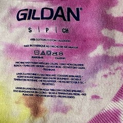 Vintage Tie Dye T Shirt Hand Dyed Adult Small S