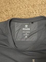 Roark Mathis Run Amok DriRelease L/S Shirt Men’s Medium Grey Active Gym