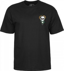 Powell Peralta Mike McGill SKULL AND SNAKE Skateboard T Shirt BLACK