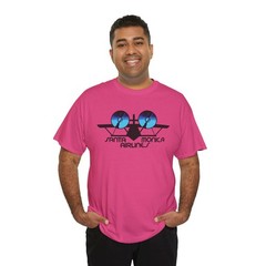 New Santa Monica Airlines SMA Skateboard Company T-Shirt American Style T Shirt