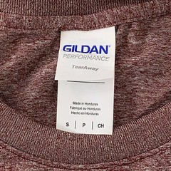 Gildan Performance 46000 Adult Size Small Heather Maroon Blank Core T-Shirt New