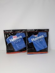 2 Packs Of NOS vintage 1989 Hanes Small T-shirts Preshrunk Made In The USA NEW