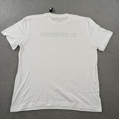 Converse Shirt Men’s XL White Casual Crew Neck Spell-Out Logo Graphic Tee