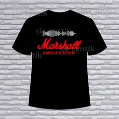 Marshall Amplification Amplifier Logo American T-Shirt Funny Size S to 5XL