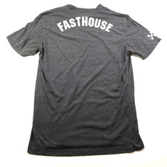 Fasthouse FH Performance Blend Crewneck Tee Shirt Dark Gray Heather XL