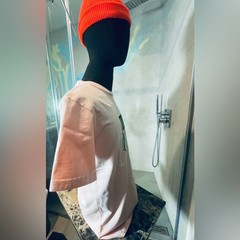 Kith Shirt – L – Cotton Short Sleeve – Box Logo – Y2k Vintage Shirt – Pink Green
