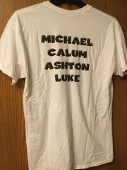 5 Seconds Of Summer – White Shirt – L – Gildan