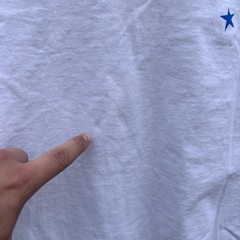 Vintage 00s George W. Bush campaign promotional white cotton tee