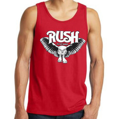 Rush Fly By Night Rock Band Men’s Tank Tops (Multiple Colors)