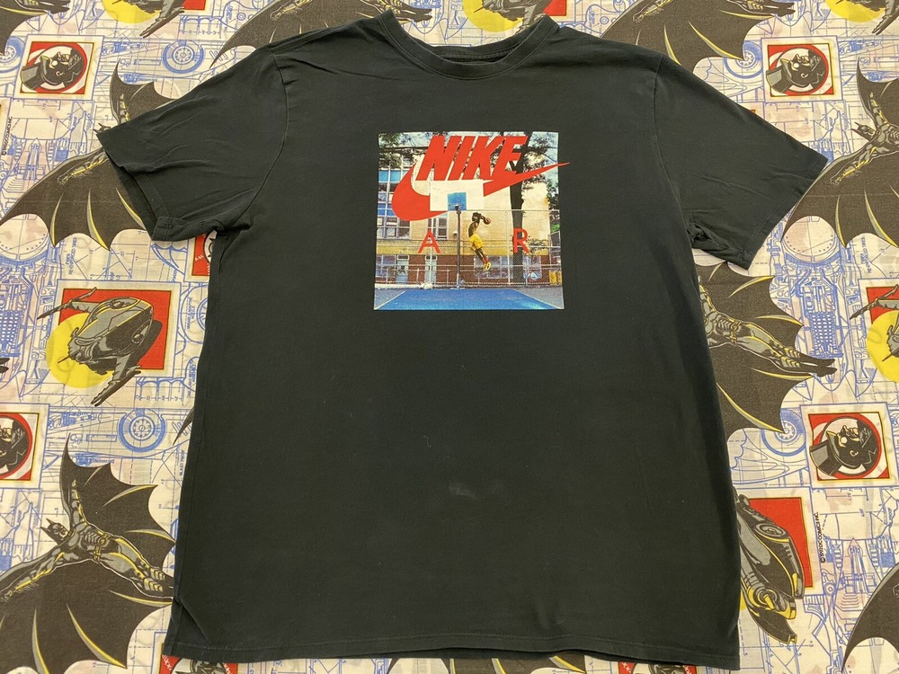 Nike ‘Air Hybrid Photo’ Black T-Shirt Men’s XL [847533-010]