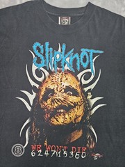 VTG Slipknot We Won’t Die Rock & Death Shirt Size XL Mexico Tag Rare!