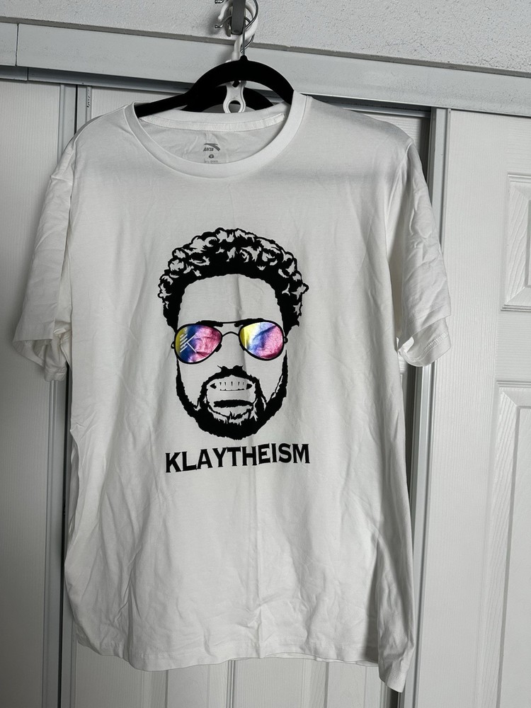 Anta Klay Thompson Klaytheism Graphic T-Shirt White large