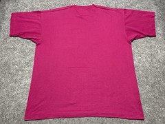 Vtg Distresed Pink FOTL single Stitch Shirt Camp Texlake Sail boat Horseback XL