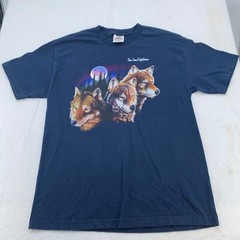 vintage 90s SAN JUAN CAPISTRANO CALIFORNIA 3 WOLF MOON NATURE T-Shirt MEDIUM