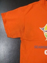 XL orange SEA WORLD – BUSCH GARDENS CAMP t-shirt – unbranded – DAMAGED