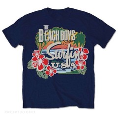 Vintage The Beach Boys Surfin USA Tropical Unisex S-5XL Shirt TC78