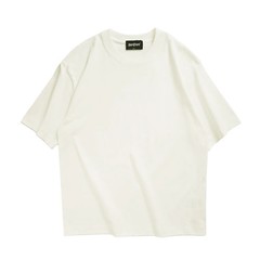 Unisex Oversized Cotton T-Shirt Casual Streetwear Plain Summer Tee Top S–XXL UK