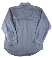 The Territory Ahead Shirt Jacket Men’s Large Long Sleeve Outdoor Gray Pockets