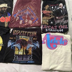 Rock Band Concert T-Shirt Lot of 20 Modern Pop Tour Music Tees Bundle Reseller