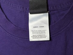 Nike 6.0 Big Logo Mens XXL Purple Gold T-shirt 100% Cotton Activewear Air SB