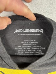 Vintage Metal Gear Solid FOXHOUND Promo T-Shirt Large Konami Gaming Tee