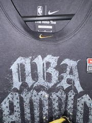 New York Knicks Nike 2026 NBA Champions Locker Room On Court Rhinestone T-Shirt