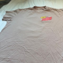 Nike Mens Large Pink Kicks So Clean Ultra Drip Graphic Loose Fit Crewneck