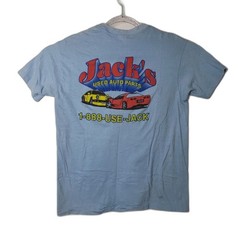 Vintage Single Stitch 80s Jacks Used Auto Parts Junkyard T Shirt Mens Size Large