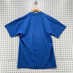 Vintage 90s Indian Dream Catcher Shirt Blue Men Medium Beaded 19×27
