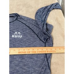 KUIU Base Layer Shirt Merino Blend 105 LS Crew-T Men’s XL Blue Heathered EUC