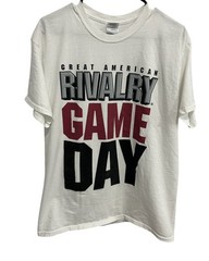Gildan Great American Rivalry Game Day Ultra Cotton T-Shirt Size L White 2014