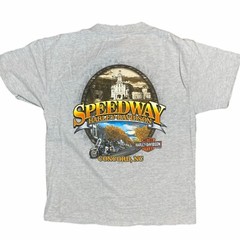 Harley Davidson T-Shirt Motorcycle Speedway Concord NC Gray Size L