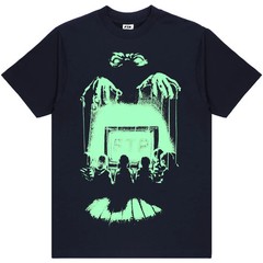 FTP fuckthepopulation ‘Pupeteer’ Tee (Navy) GLOW IN THE DARK XXL Brand New