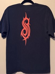 Vintage 2009 Slipknot T-Shirt Sz M Double-sided